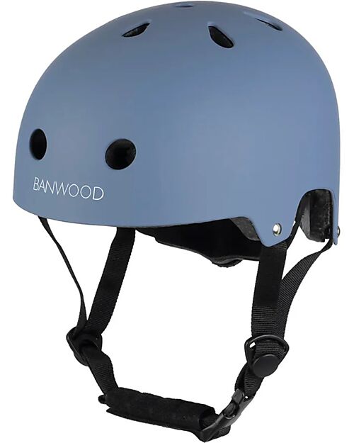 Banwood Casco Classico per Biciclette, Blu - Per Bambini da 3 a 7 Anni! Caschi Bici