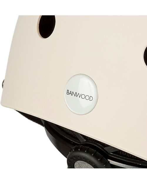 Banwood Casco Classico per Biciclette - Crema - per Bambini da 3 a 7 Anni! Caschi Bici