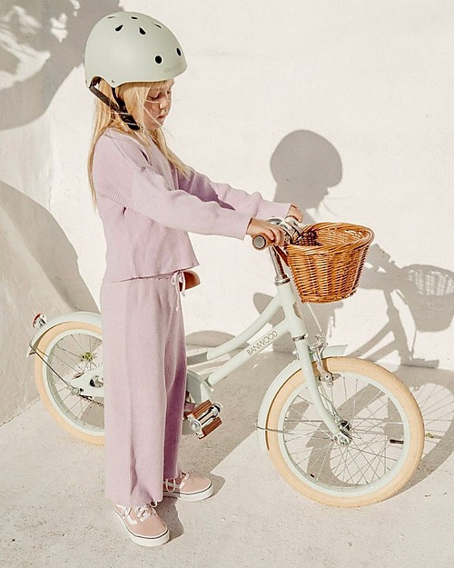 Banwood Casco Classico per Biciclette Menta - per Bambini da 3 a 7 Anni! Caschi Bici