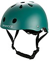 Banwood Casco Classico per Biciclette, Verde Scuro - Per Bambini da 3 a 7 Anni! Caschi Bici