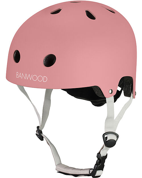 Banwood Casco Collezione Eco - Lampone - 100% Materiali Riciclati Caschi Bici