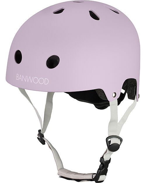 Banwood Casco Collezione Eco - Lavanda - 100% Materiali Riciclati Caschi Bici