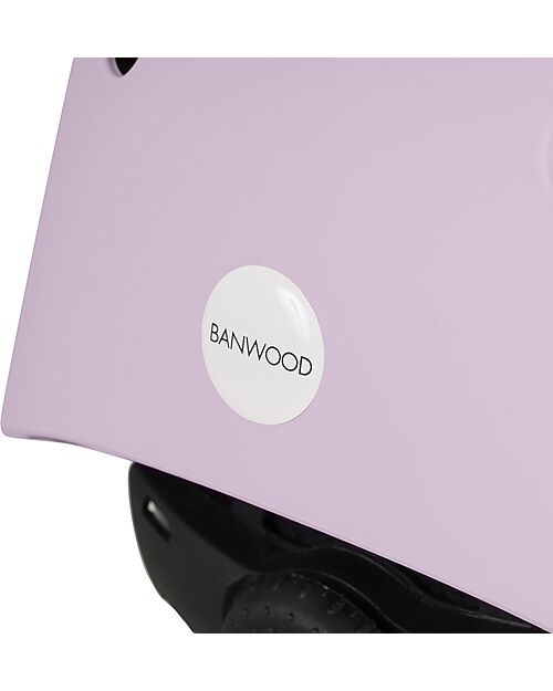 Banwood Casco Collezione Eco - Lavanda - 100% Materiali Riciclati Caschi Bici