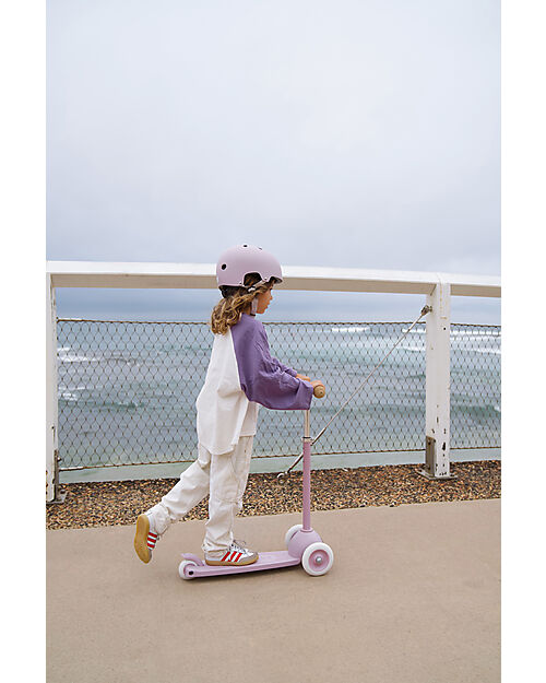 Banwood Casco Collezione Eco - Lavanda - 100% Materiali Riciclati Caschi Bici