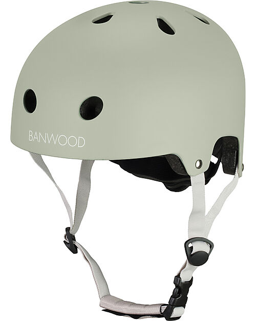 Banwood Casco Collezione Eco - Oliva - 100% Materiali Riciclati Caschi Bici