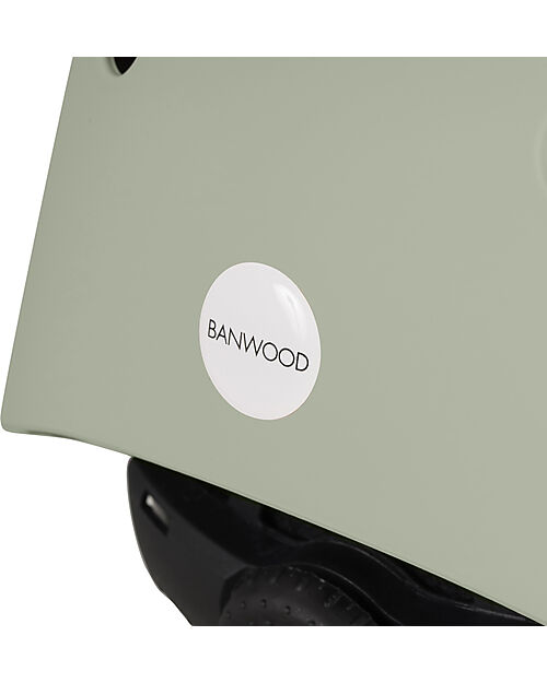 Banwood Casco Collezione Eco - Oliva - 100% Materiali Riciclati Caschi Bici