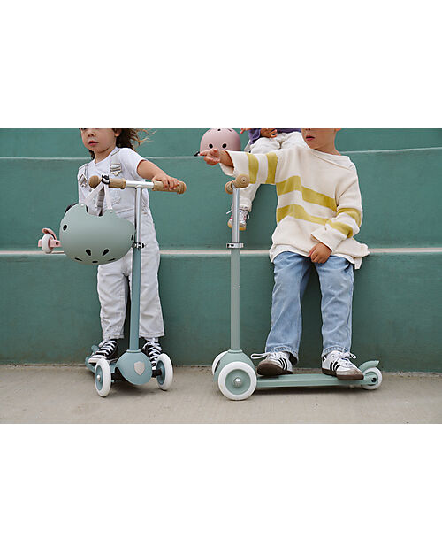 Banwood Casco Collezione Eco - Oliva - 100% Materiali Riciclati Caschi Bici