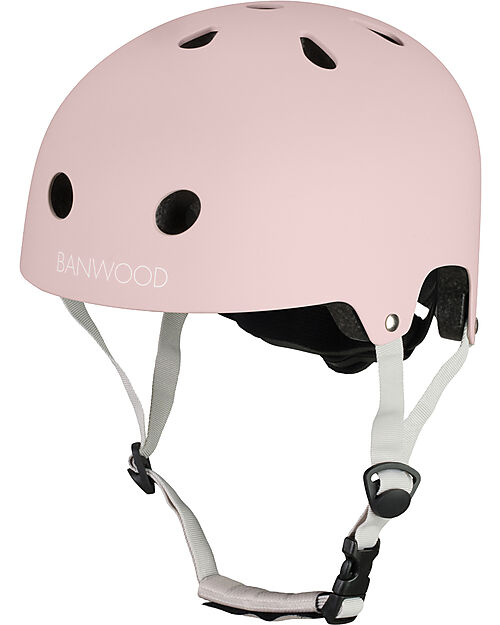 Banwood Casco Collezione Eco - Rosa - 100% Materiali Riciclati Caschi Bici