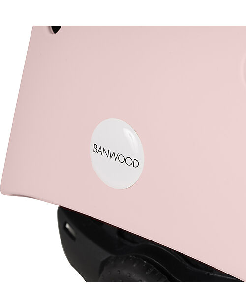 Banwood Casco Collezione Eco - Rosa - 100% Materiali Riciclati Caschi Bici