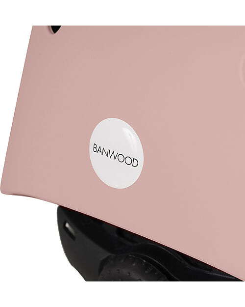 Banwood Casco Collezione Eco - Rosa Antico - 100% Materiali Riciclati Caschi Bici