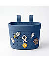Banwood Cestino per Bici o Monopattino in Gomma Riciclata - Blu - Eco-Friendly e Resistente Accessori Biciclette
