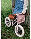 Banwood Cestino per Bici o Monopattino in Gomma Riciclata - Lampone - Eco-Friendly e Resistente Accessori Biciclette