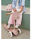 Banwood Cestino per Bici o Monopattino in Gomma Riciclata - Rosa Antico - Eco-Friendly e Resistente Accessori Biciclette