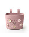 Banwood Cestino per Bici o Monopattino in Gomma Riciclata - Rosa Antico - Eco-Friendly e Resistente Accessori Biciclette