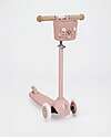 Banwood Cestino per Bici o Monopattino in Gomma Riciclata - Rosa Antico - Eco-Friendly e Resistente Accessori Biciclette