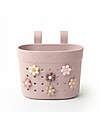 Banwood Cestino per Bici o Monopattino in Gomma Riciclata - Rosa Chiaro - Eco-Friendly e Resistente Accessori Biciclette