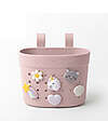 Banwood Cestino per Bici o Monopattino in Gomma Riciclata - Rosa Chiaro - Eco-Friendly e Resistente Accessori Biciclette