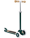 Banwood Monopattino con Cestino Removibile - Verde - da 3 Anni Fino a 50 kg Monopattini