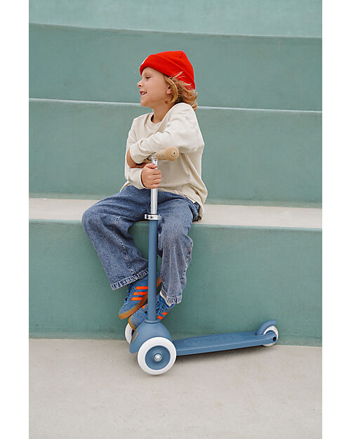 Banwood Monopattino Eco - Mare - Dai 3 Anni - 100% Materiali Riciclati Monopattini