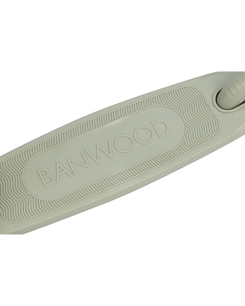 Banwood Monopattino Eco - Oliva - Dai 3 Anni - 100% Materiali Riciclati Monopattini