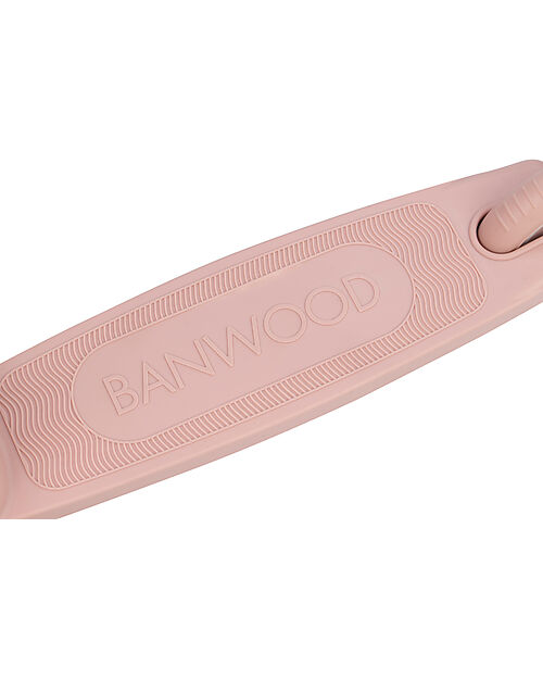 Banwood Monopattino Eco - Rosa Antico - Dai 3 Anni - 100% Materiali Riciclati Monopattini