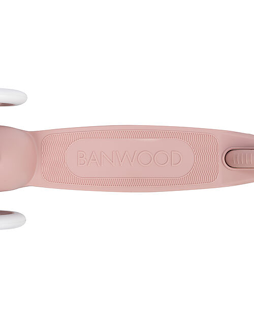 Banwood Monopattino Eco - Rosa Antico - Dai 3 Anni - 100% Materiali Riciclati Monopattini