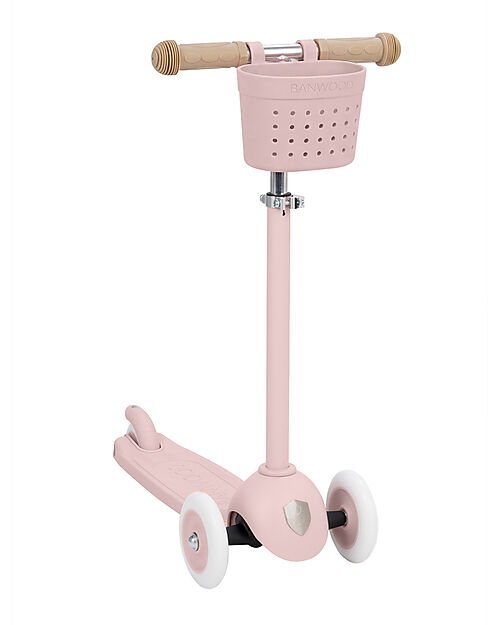 Banwood Monopattino Eco - Rosa - Dai 3 Anni - 100% Materiali Riciclati Monopattini