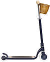 Banwood Monopattino Maxi con Cestino Removibile - Navy Blu - da 6 Anni Fino a 100 kg Monopattini