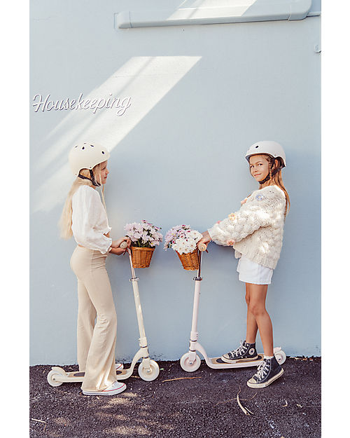 Banwood Monopattino Maxi con Cestino Removibile - Rosa - da 6 Anni Fino a 100 kg Monopattini