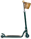 Banwood Monopattino Maxi con Cestino Removibile - Verde - da 6 Anni Fino a 100 kg Monopattini