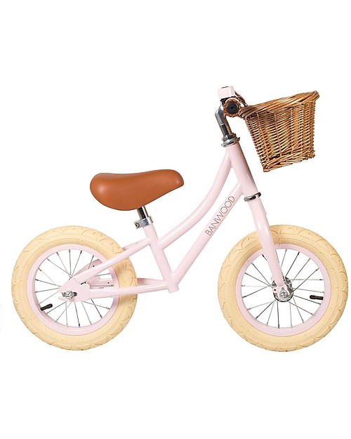 Banwood OUTLET - Bicicletta Senza Pedali First Go, Rosa - Per Bambine da 3 a 5 anni! Biciclette