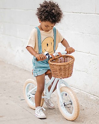 Banwood OUTLET - Bicicletta Senza Pedali First Go, Sky - Per Bambini da 3 a 5 anni! - Pezzo di Showroom Biciclette senza Pedali
