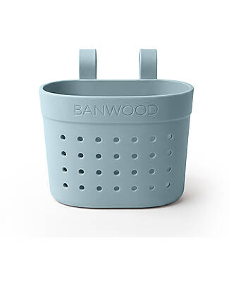 Banwood Pin & Ride Basket for Bicycle and Scooter - Teal - Eco-Friendly and Durable Bicycle Accessories