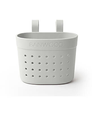 Banwood Pin & Ride Basket for Bicycle or Scooter - Ivory - Eco-Friendly and Durable Bicycle Accessories