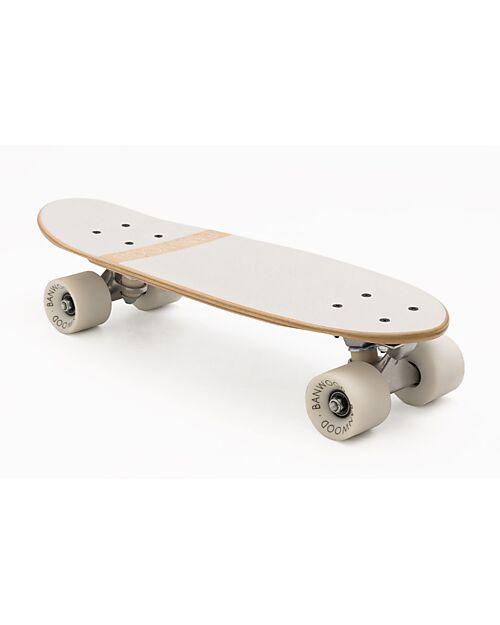 Banwood Skateboard in Legno - Bianco - dai 3 Anni Biciclette