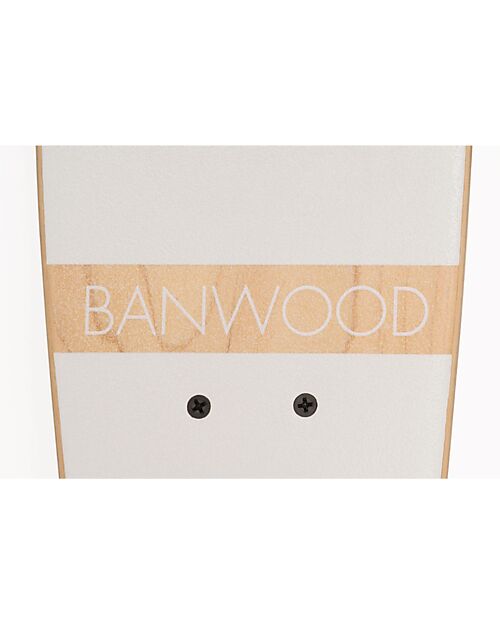 Banwood Skateboard in Legno - Bianco - dai 3 Anni Biciclette