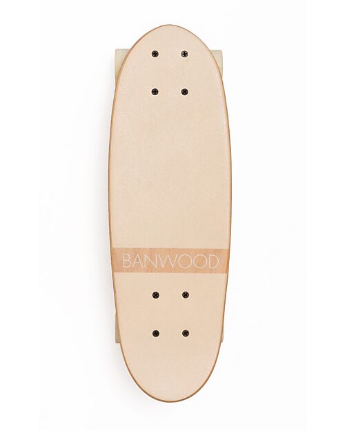 Banwood Skateboard in Legno - Crema - dai 3 Anni Biciclette