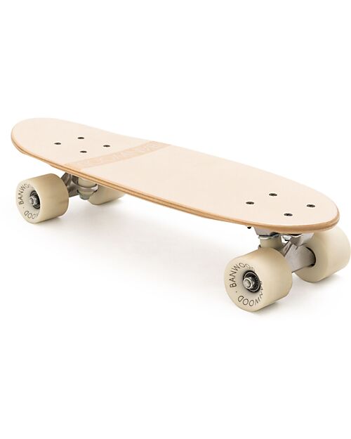 Banwood Skateboard in Legno - Crema - dai 3 Anni Biciclette
