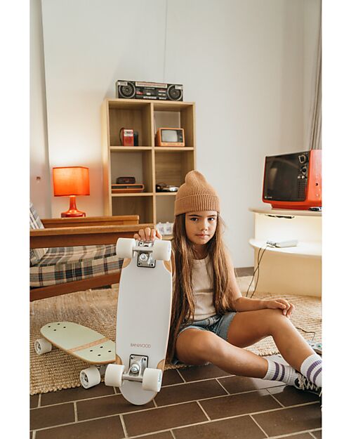 Banwood Skateboard in Legno - Menta - da 3 Anni Biciclette