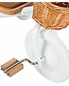 Banwood Triciclo Legno ed Ecopelle con Cestino - Bianco - Dai 3 anni Tricicli