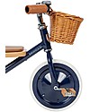 Banwood Triciclo Legno ed Ecopelle con Cestino - Blu - Dai 2 anni Tricicli