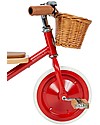 Banwood Triciclo Legno ed Ecopelle con Cestino - Rosso - Dai 2 anni Tricicli