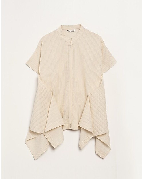 Barn of Monkeys Camicia Tunica Origami con Zip, Giallo - 100% cotone bio Camicie_