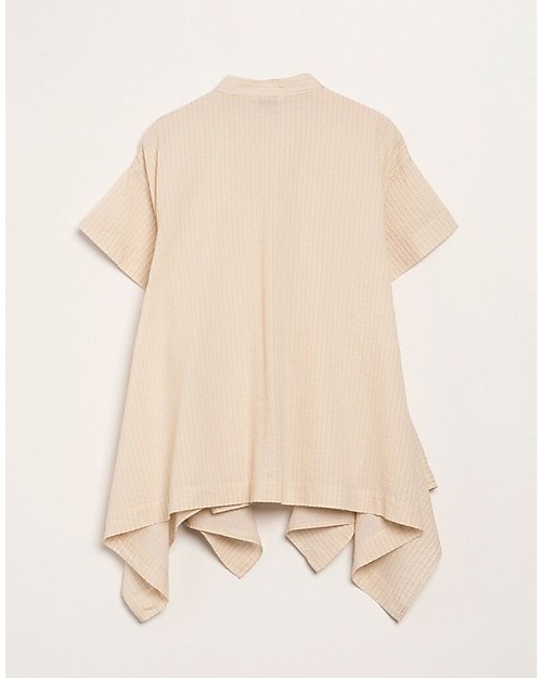 Barn of Monkeys Camicia Tunica Origami con Zip, Giallo - 100% cotone bio Camicie_