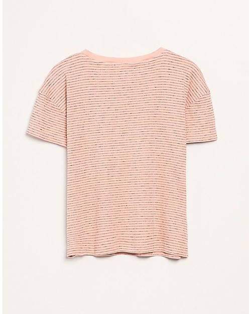 Barn of Monkeys T-shirt Maniche Corte Mongolfiere, Pesca - 100% cotone bio T-shirt