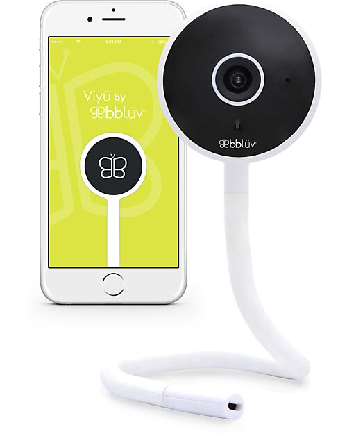 Bblüv Baby Monitor Viyü - con Sensore di Umidità Baby Monitor
