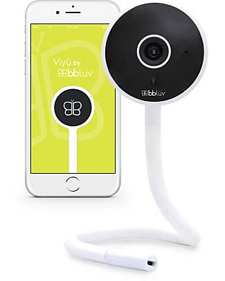 Bblüv Baby Monitor Viyü - con Sensore di Umidità Baby Monitor