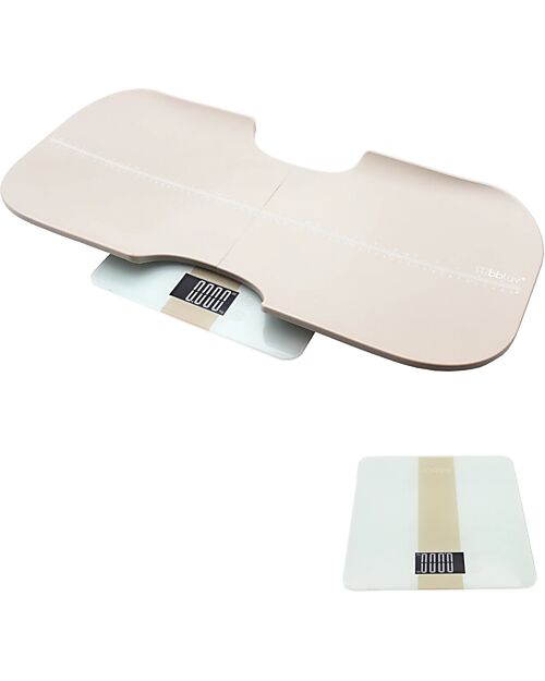 Bblüv Bilancia Digitale Evolutiva 2 in 1 Kilö Pro - Misurazione Altamente Precisa Kit Toilette Neonato