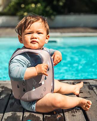 Bblüv Giacca Salvagente Näj 2.0 - Sabbia - Protezione SPF 50+ T-shirt Anti UV