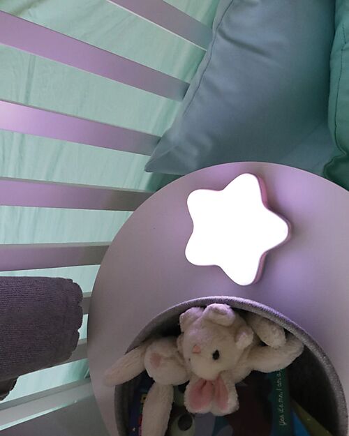 Bblüv Lampada Musicale Portatile Star - Leggera e Compatta - Con Spegnimento Automatico Lampade da Notte